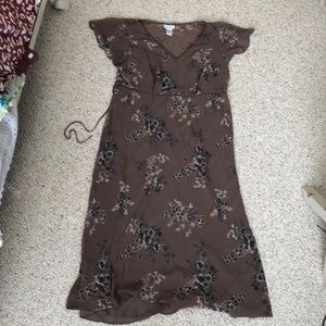 Floral Avenue dress Size 18 midi length